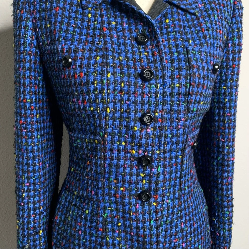 Carlisle Vintage Tweed Two Piece Skirt Suit Set